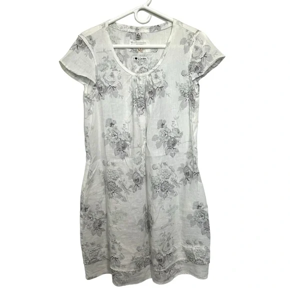 chinese dress ladies Evening linen dress Malvin  BalticLinen